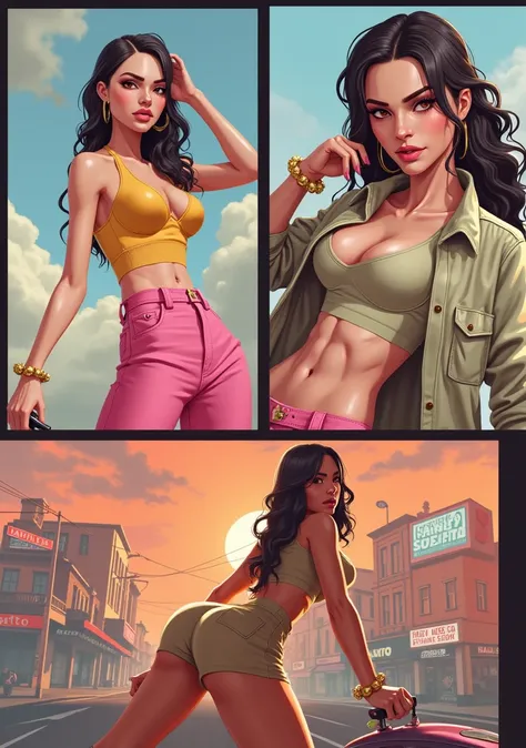 Woman in gta style