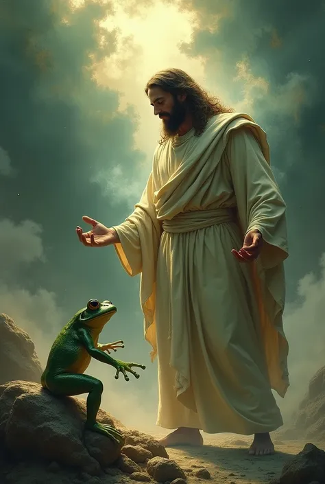 Jesus fight frog 