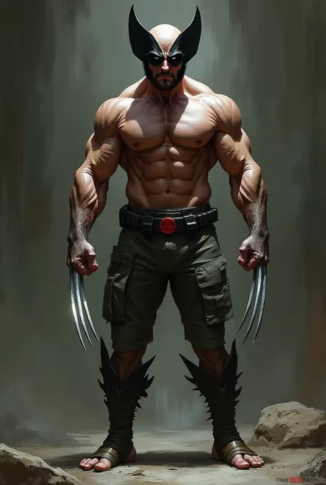 Naked Wolverine
