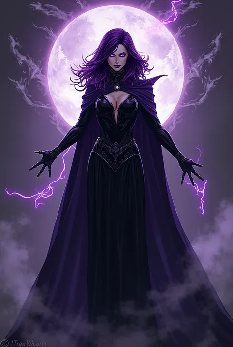 Make me Raven on the teen titans
