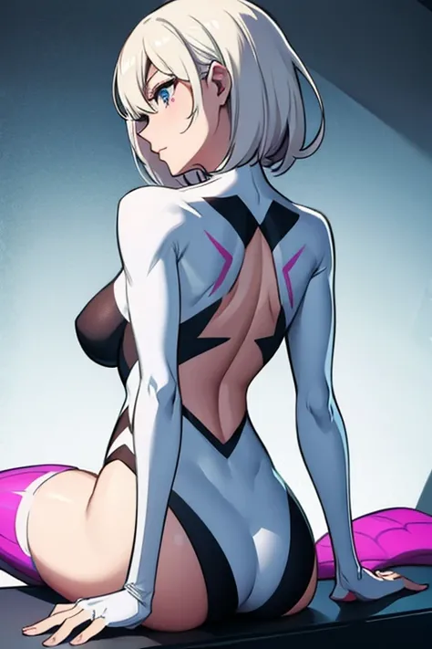 spider gwen,Back