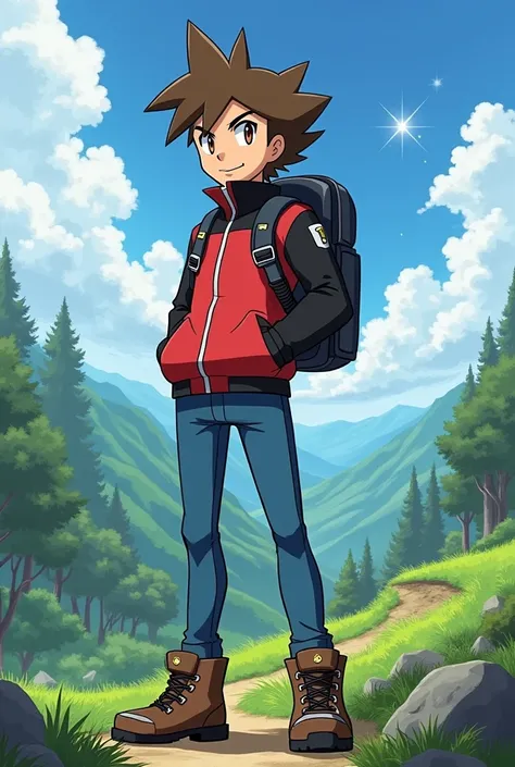 The male protagonist Tony from Pokemon Black Two and White Two