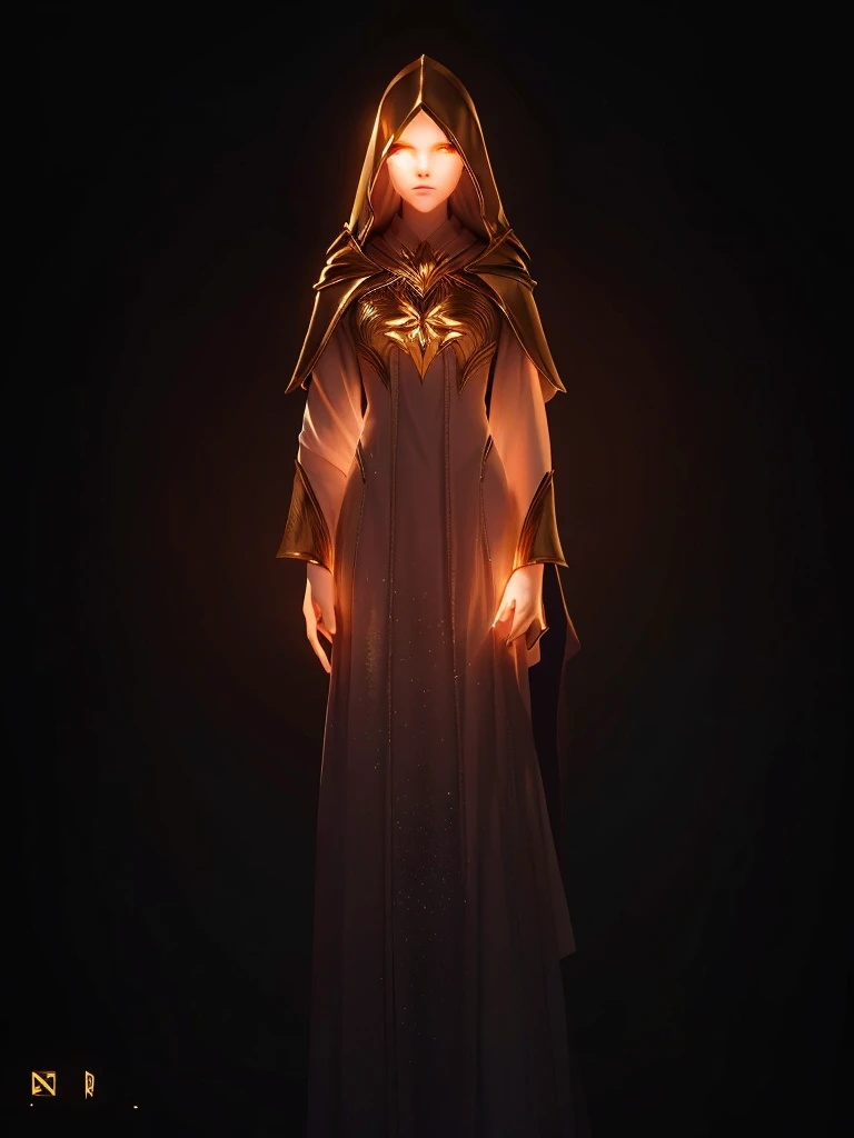 The White Queen is a etheral creature that was created by silence, there was some good in the program,appearence a  teenage girl.There was a  standing in a dark school hallway，Beautiful face looking the camera, white lights，atmospheric white lighting, gold...