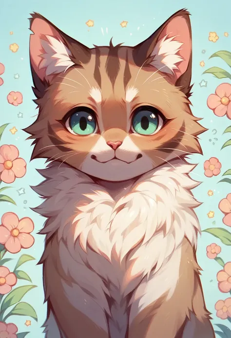 Best quality at best, detailed background, cute cat, no persons