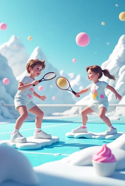 Tennis Ice Cream 
