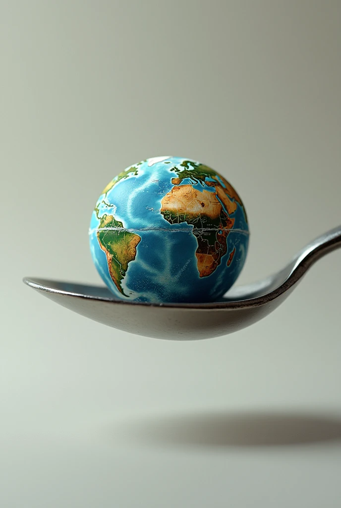 The earth in a tea spoon