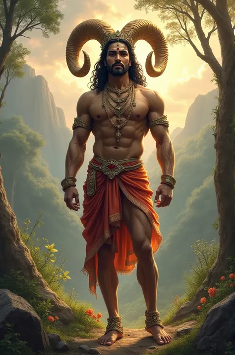 Ram of hindu book ramayan 