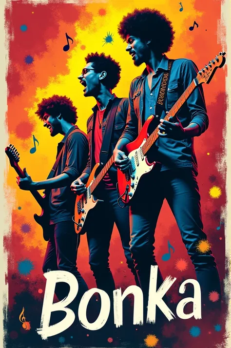 Bonka music band poster
