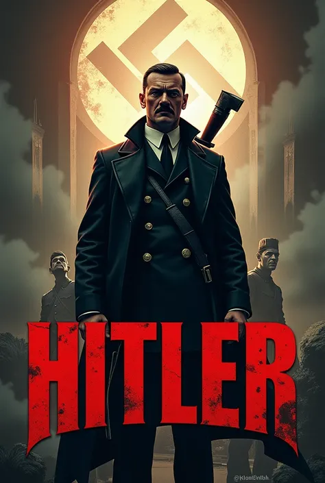 Cover like Kaliman&#39;s&#39;s&#39;But by Hitler with a title in his name., Add your name above "Hitler"