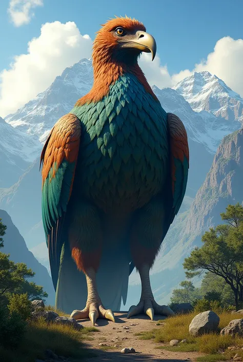 A giant Chilean bird