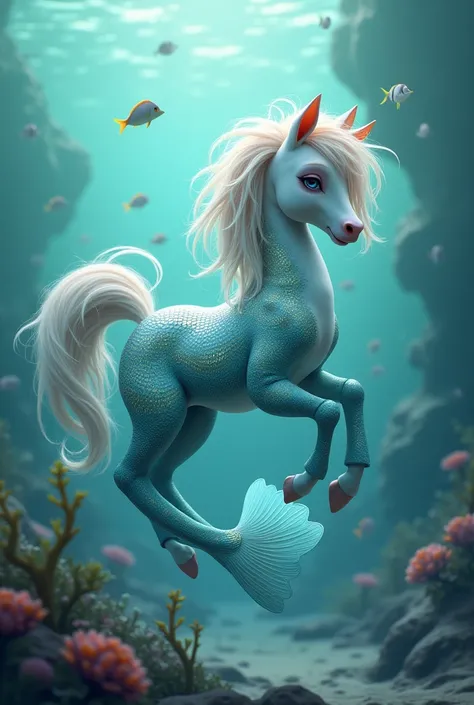 A mermaid pony
