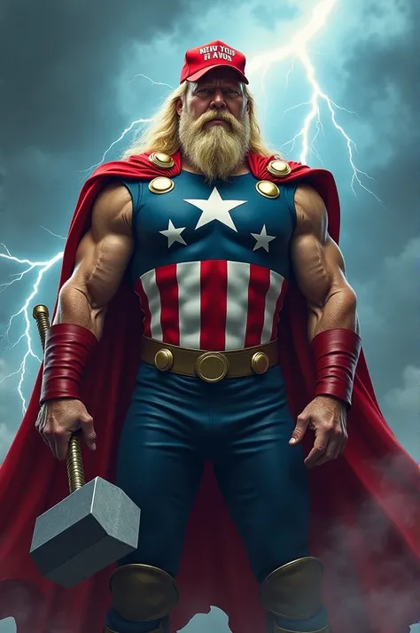 Thor Donald Trump combo