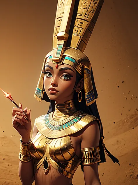 ancient Egyptian alien woman