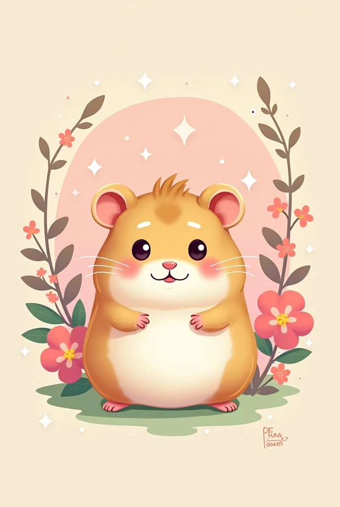 kawaii hamster wallpaper 