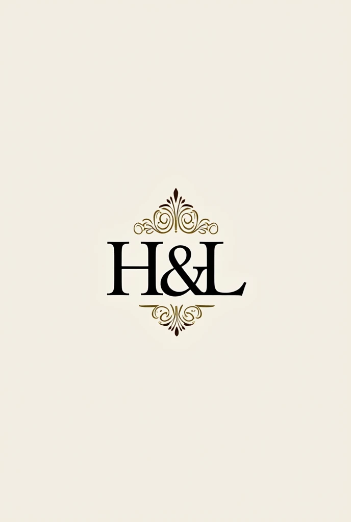 Business logo, elegant with: lawyers, sale of houses and that has the letters H&L in a single design