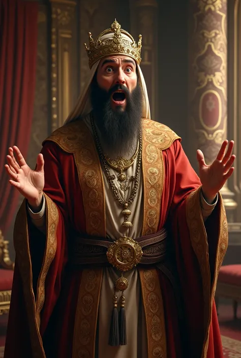 a surprised vizier




