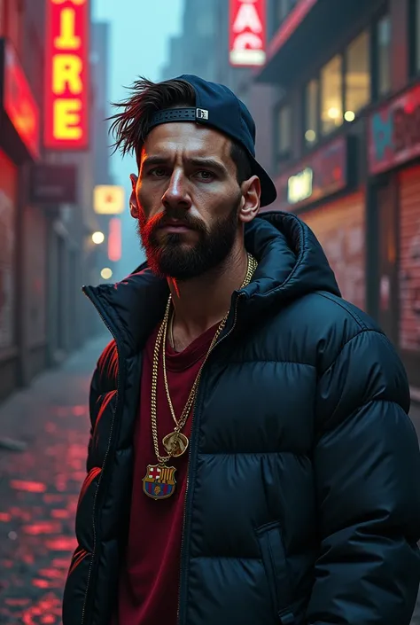 Messi is a rapper.