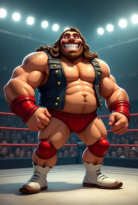 Cartoon Tarantula dressed like wrestler Magnum TA.

Cartoon Tarantula head. Cartoon Tarantula face. Cartoon Tarantula hands. Cartoon Tarantula chest. Cartoon Tarantula arms. Cartoon tarantula legs. Cartoon tarantula eyes, nose, and mouth.

Muscular.

Red u...