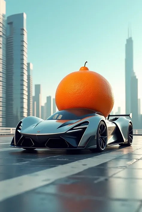 Draw me a picture , Super car carrying grapefruit