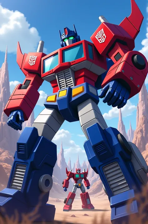 Transformers anime version 