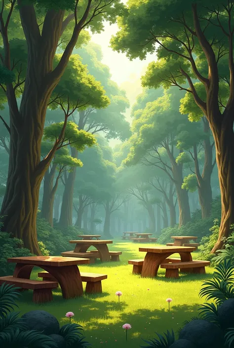 Parks/Open Area (Picnic Area, Tables and chairs)
- The dwende or "nuno sa punso" inspired design

