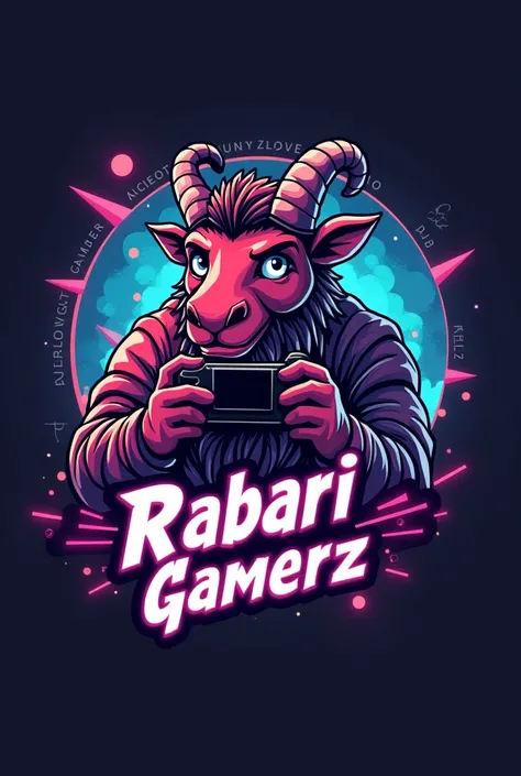 A youtube channel logo name rabari gamerz