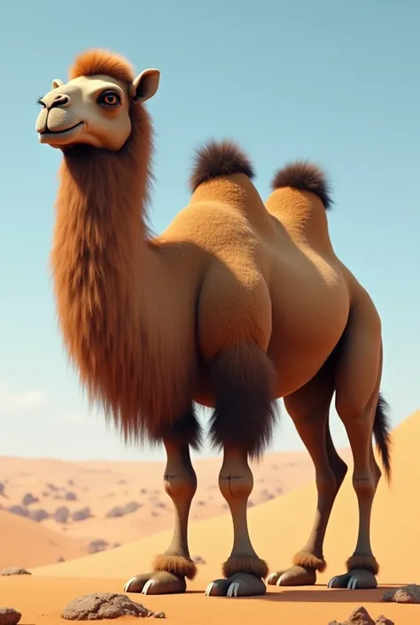 A cool looking camel