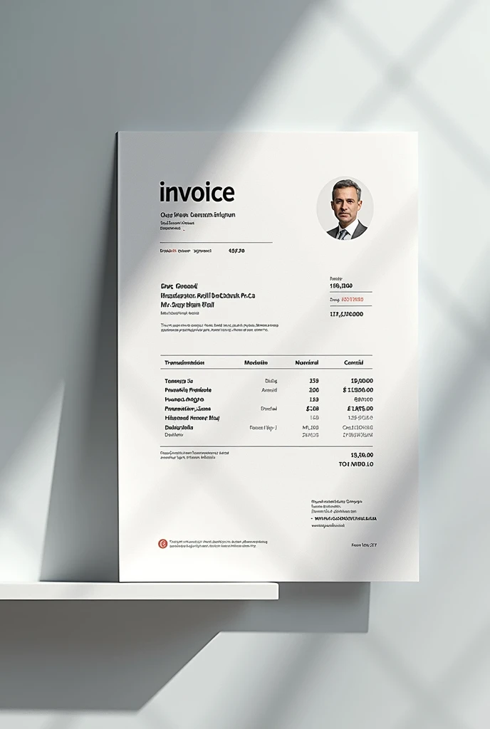 An invoice page ID for named Mr. Florin Damian of amount 191000€. 