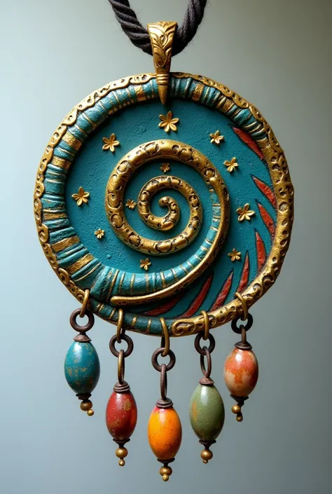 Form: This amulet would take on the shape of a spiral, a universal symbol of growth and evolution. The spiral represents the journey of creativity, illustrating how ideas expand and transform over time.

Material: I would craft the amulet from clay, simila...