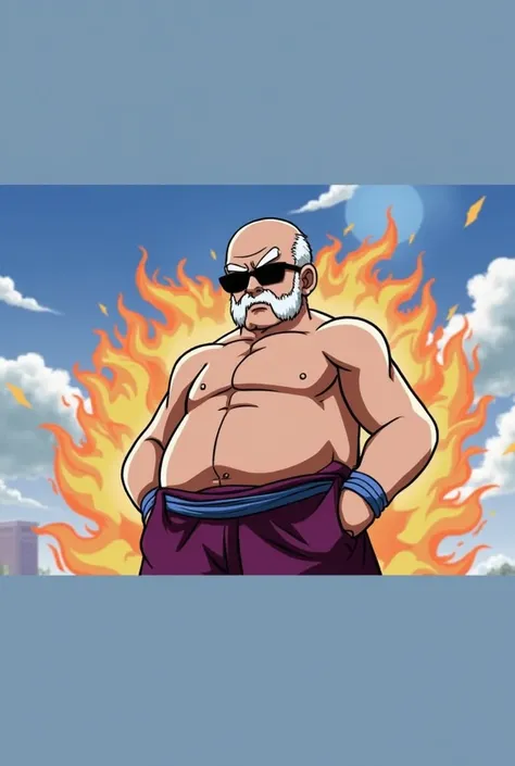 cartoon pictures,Anime,Dragon Ball Story,High quality, dragon ball super,8k old turtle,Wear sunglasses.,Unleash the power, dragon ball, master roshi,Ultimate Draft,Do a Kamehameha wave,Riding a dragon,Dragon like the Dragon God,Dragon God