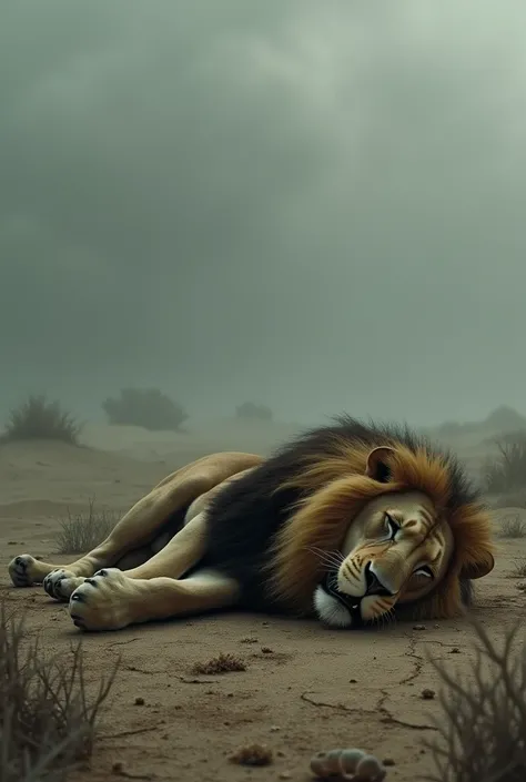 Lion died