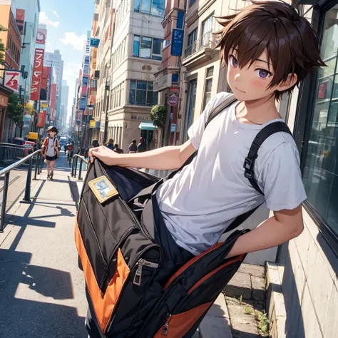 Sora, a boy, moves to study in a big city.