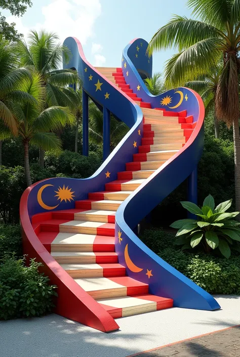 Ramp that are based on malaysian flag