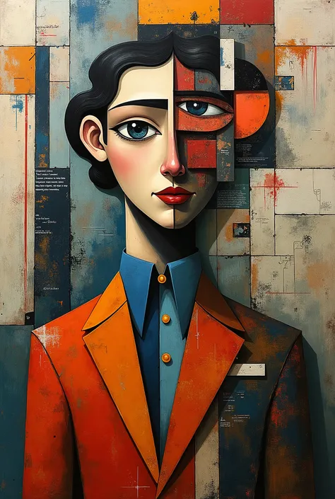 Cubism artwork 