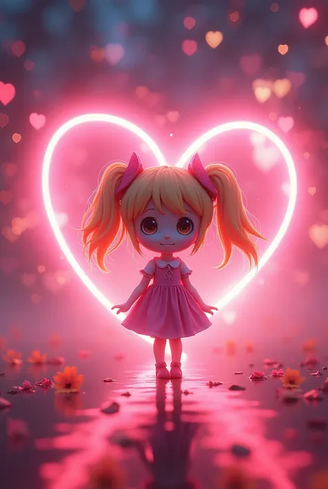 Vocaloid image video、cute、Along with the low bass sound、Expressing heart sounds、Sparkling