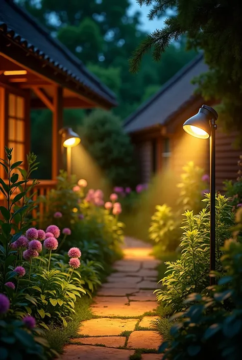 Flood lights for outdoor garden 