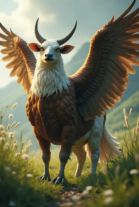 Eagle and cow hybrid