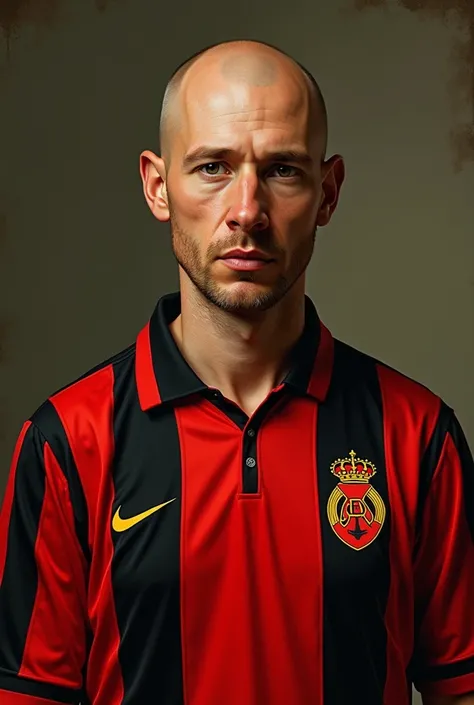  Painter Jan Van Eyck wearing the Flamengo jersey 