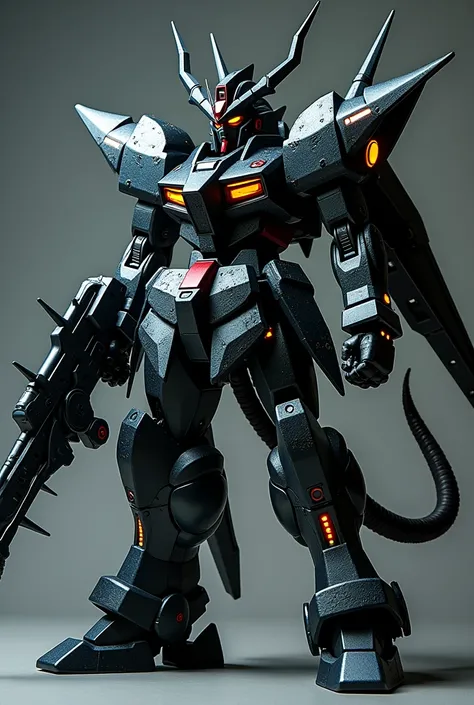 Creating a custom Gunpla Barbatos Lupus Rex inspired by Beelzebub would result in a powerful and imposing model with a dark, menacing theme. Here’s how you could describe it:

Overall Color Scheme:
-Primary Colors: Deep, dark shades of black and midnight b...