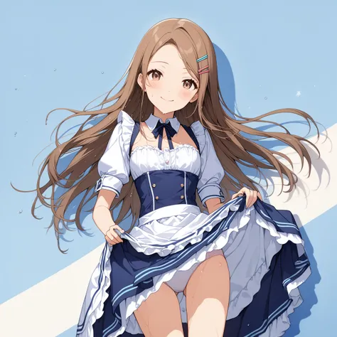 (masterpiece), (Highest quality), High resolution, (Very detailed), (Best illustrations), (Best Shadow), (so beautiful), (very cute), (Absurd), Round face shape
(Highly detailed face), Perfect limbs, Intricate details顔, 

(Minase Iori), 
Dark brown hair, L...