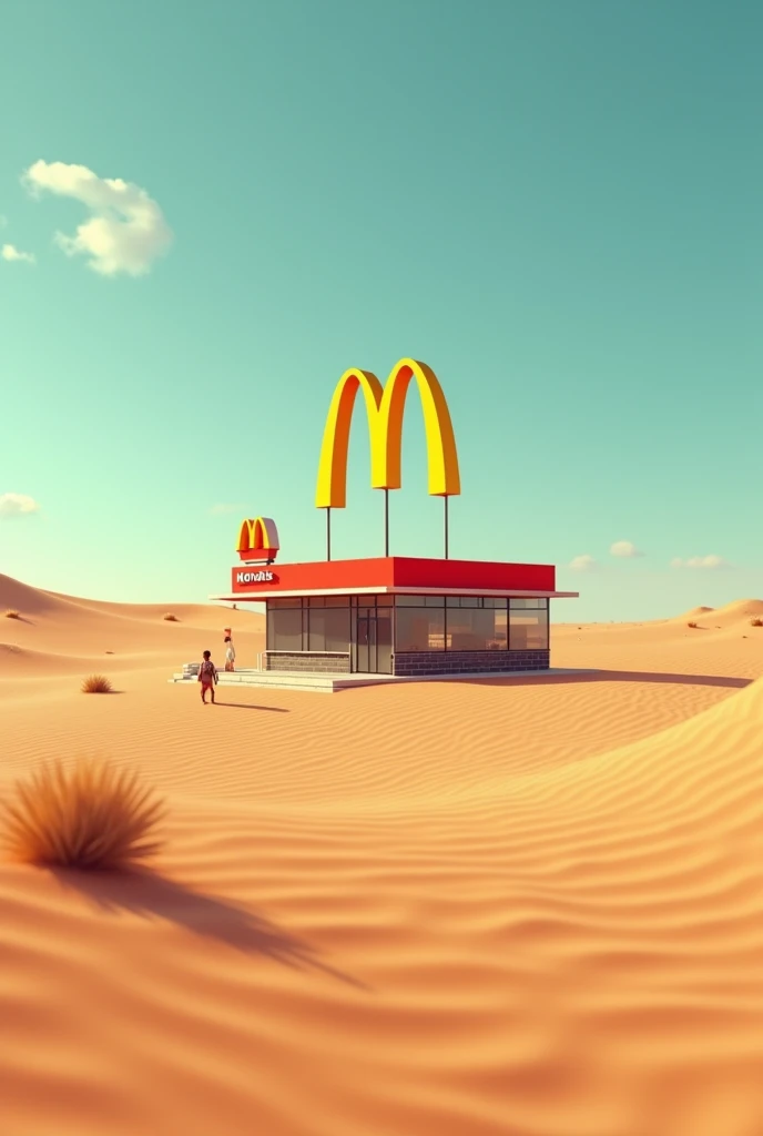 Mcdo in the desert 🏜 
