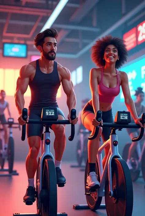 Max decides it’s time to get fit and teaches Mimi the importance of exercise. They decide to go to the gym, and what better way than by riding their bike?