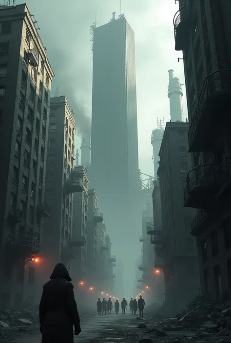 create a dystopian city

