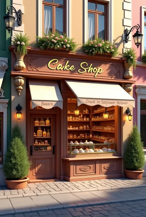 Cake shop front
