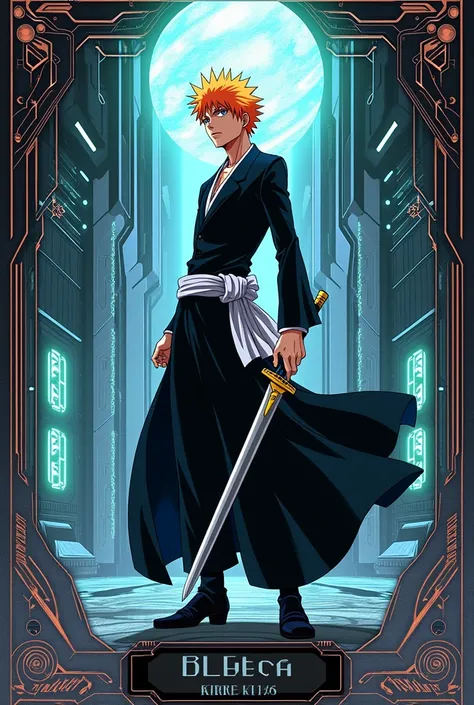 Bleach TCG card game, With Technic, Power and Speed, Ichigo Kurosaki, Card