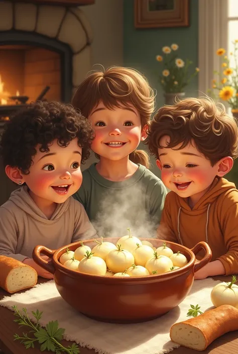 Turnips white, a hearty meal. for kids poem 