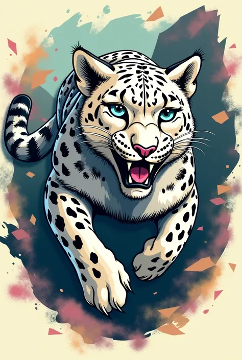 snow leopard logo wallpapers. comic 
