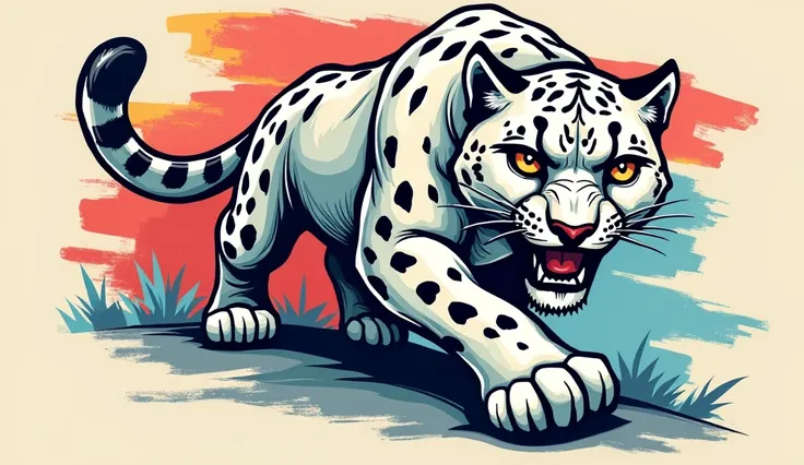 snow leopard logo wallpapers. comic 
