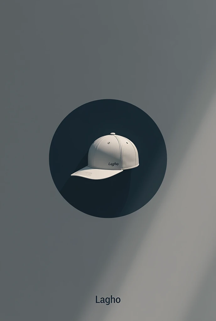 Logo for an online cap store named lagho 