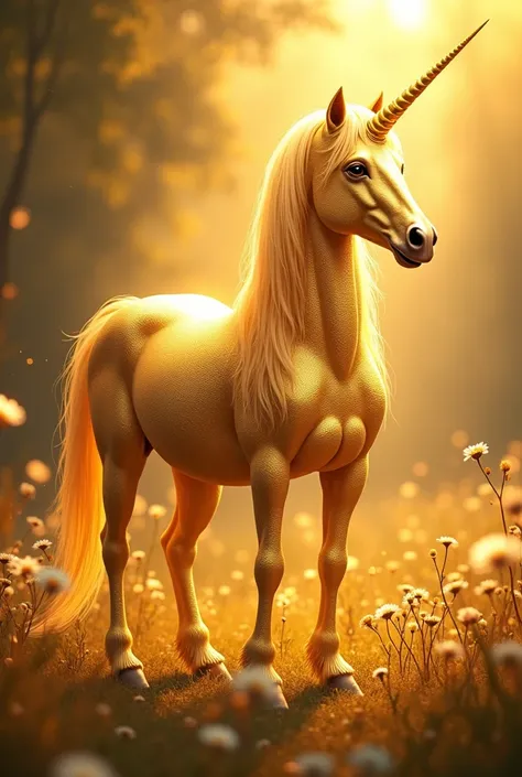 Golden unicorn 